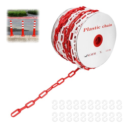 Absperrkette kunststoff 6mm - kunststoff,
