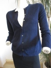 DONNA LANE KASCHMIRJACKE 100% KASCHMIR GR.38 BLAU
