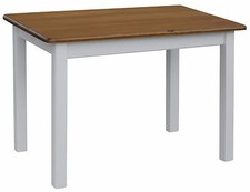 Esstisch Küchentisch Tisch MASSIV KIEFER HOLZ weiß honig  NEU HERSTELLER