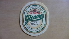 Bierdeckel Brauerei Gleumes Krefeld
