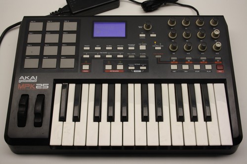 Akai mpk25 midi tastatur - akai,