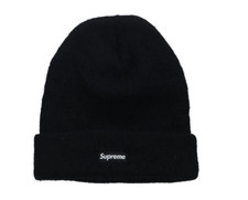 Supreme Mohair Beanie – FW24 – schwarz