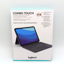 Logitech Combo Touch für 11 Zoll Apple iPad Pro 1./2./3./4. Gen - QWERTZ Deutsch