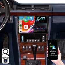DAB+ Für Mercedes-Benz W124 1988-1992 Android 15 Autoradio GPS Navi Carplay 64GB