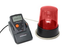 SIGNALLAMPE RUNDUMLEUCHTE FÜR SWISSPHONE FUNKMELDER BOSS | QUATTRO | ROT