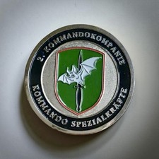 KSK Coin 2./KdoKp Calw Kommando Spezialkräfte Bundeswehr Silber EGB Heer