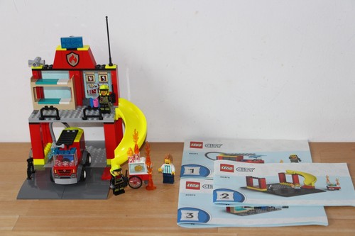 Lego city feuerwehrstation - lego, city: