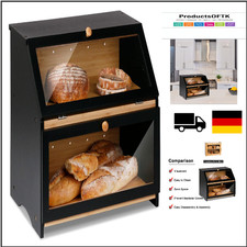 Bambus Brotkasten 2 Etagen
