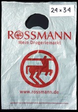 Alte kleine Plastiktüte ROSSMANN - Sammlungsauflösung