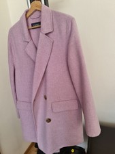 Wollmantel Damen Flieder