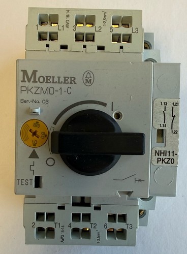 Moeller motorschutzschalter - motorschutzschalter, /