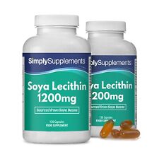 Lecithin 1200mg - 240 Kapseln - SimplySupplements