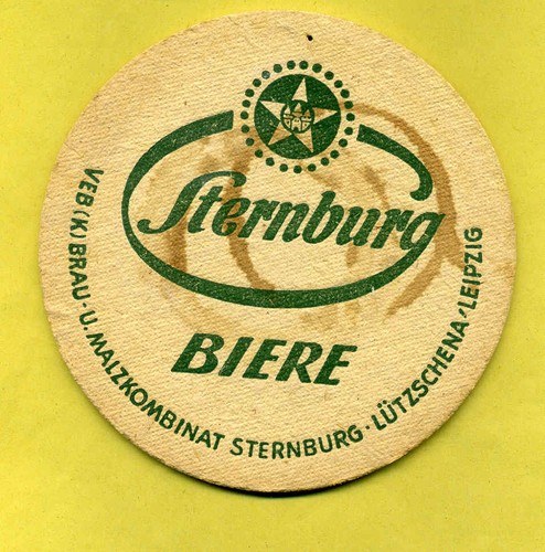 Bierdeckel brauerei sternburg - brauerei,
