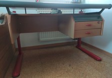 Kinder- und Jugendschreibtisch höhenverstellbar 117,5 cm x 64,5 cm von Moll