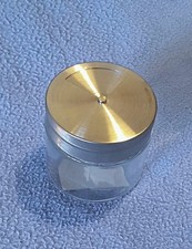 Gewürzstreuer Glas/Edelstahl