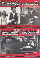 4x JERRY COTTON, Auflage 1, 2