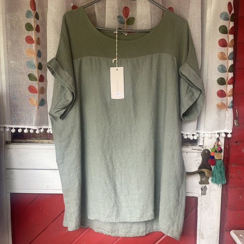 Neue leinen viskose bluse made - viskose,