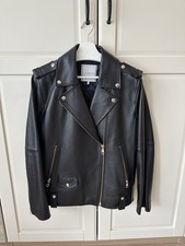 Tommy Hilfiger Icon Biker Jacket Jacke Lederjacke Gr. 36