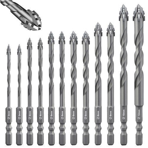 Exzenterbohrer set tlg - exzenterbohrer, 12-tlg