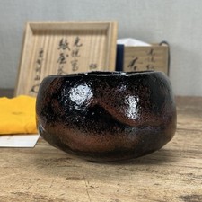 Koetsu Style Kamiya Teeschale 10,5-11cm Größe Made by 3rd Gen Shoraku Gebraucht