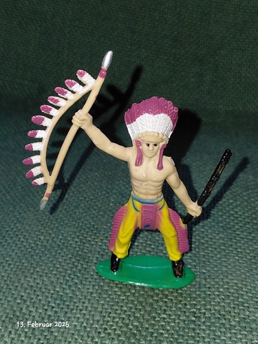 Indianer spielzeug figur - 1,