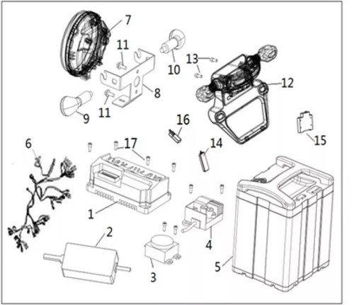 Sfm sachs controller 45kmk - sachs,