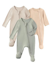 Baby Grow Zip Schlafanzug 0-3M