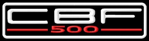 Honda cbf 500 iron - honda, iron-on