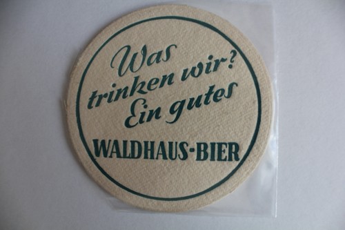Bierdeckel waldhaus brauerei - , waldhaus--brauerei