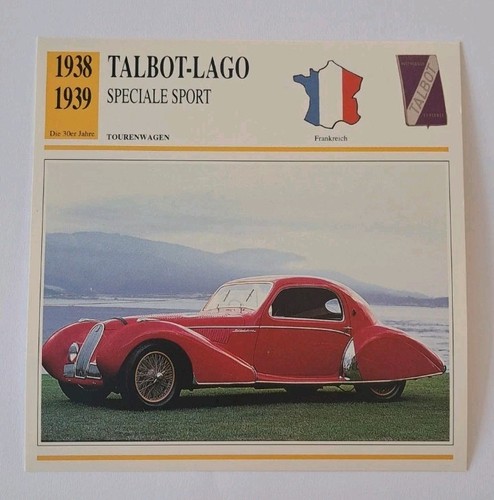 Talbot lago speciale sport - speciale,
