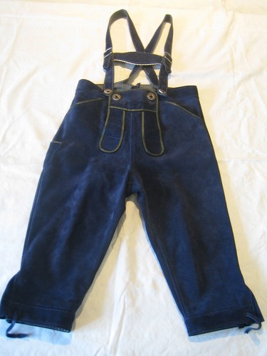 Kinder trachten lederhose blau - kinder,