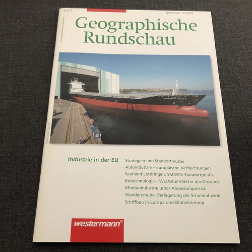 Geographische rundschau - geographische,