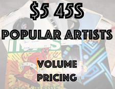 45s popular artists - $5,