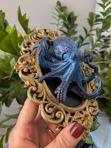 Oktopus skulptur - oktopus, im