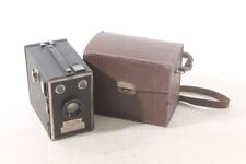 alter Fotoapparat Frontbox Balda Front-Box Kamera mit Ledertasche Vintage