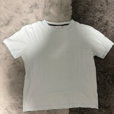 CALVIN KLEIN Herren T-Shirt Kurzarm Gr. XL Babyblau