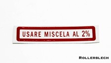 Vespa aufkleber usare miscela - aufkleber, "usare