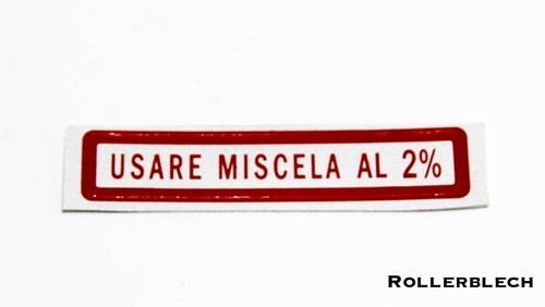 Vespa aufkleber usare miscela - vespa,