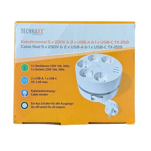 Technaxx kabeltrommel - technaxx,