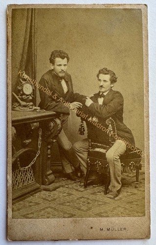 Orig cdv foto fotografie mann - orig.,
