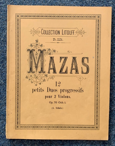 Mazas petits duos - petits,