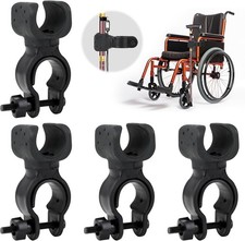 4st Stockhalter Rollator Gehstock Rollstuhl Krückenhalter Universelles Zubehör