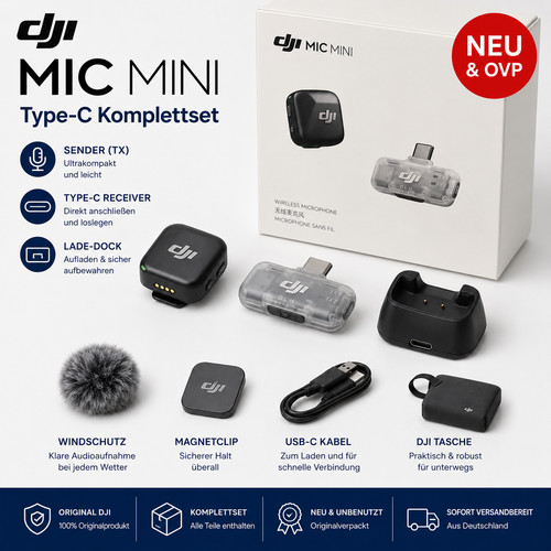 Dji mic mini 1tx 1rx - dji,