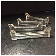 4 antike Messerbänkchen