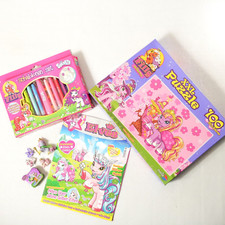 Filly Pferde Set: 100 Teile XXL Puzzle + Schablonen (Sprayza) + Heft + Figuren