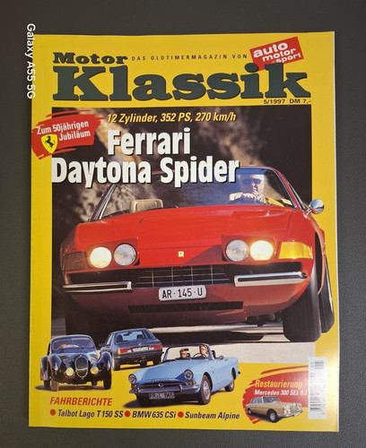 Motor klassik 1997 bmw 635 - klassik, 5/1997,