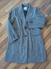 Kurzmantel Damen Mantel Kariert Größe M