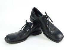 Floris van Bommel Herren Halbschuhe 40,5 | 7 G Leder schwarz Schuhe (15799)