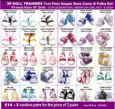 *50 Paar 43 cm 18 Zoll Puppe