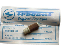 Filter für Benzinhahn Trabant